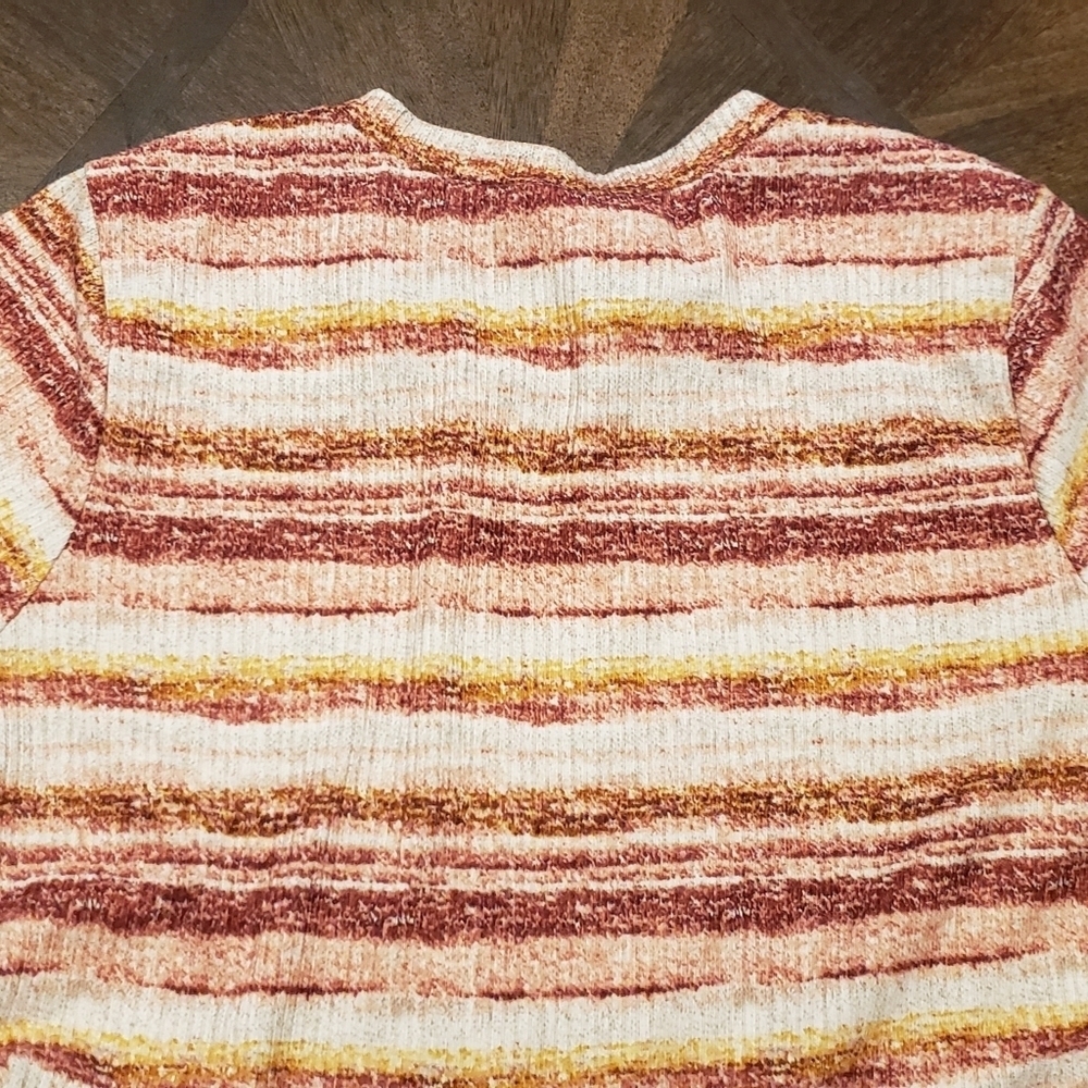 Knitworks Striped Kids Dress in Red, Yellow, Pink Size XL 16 - Picture 11 of 15